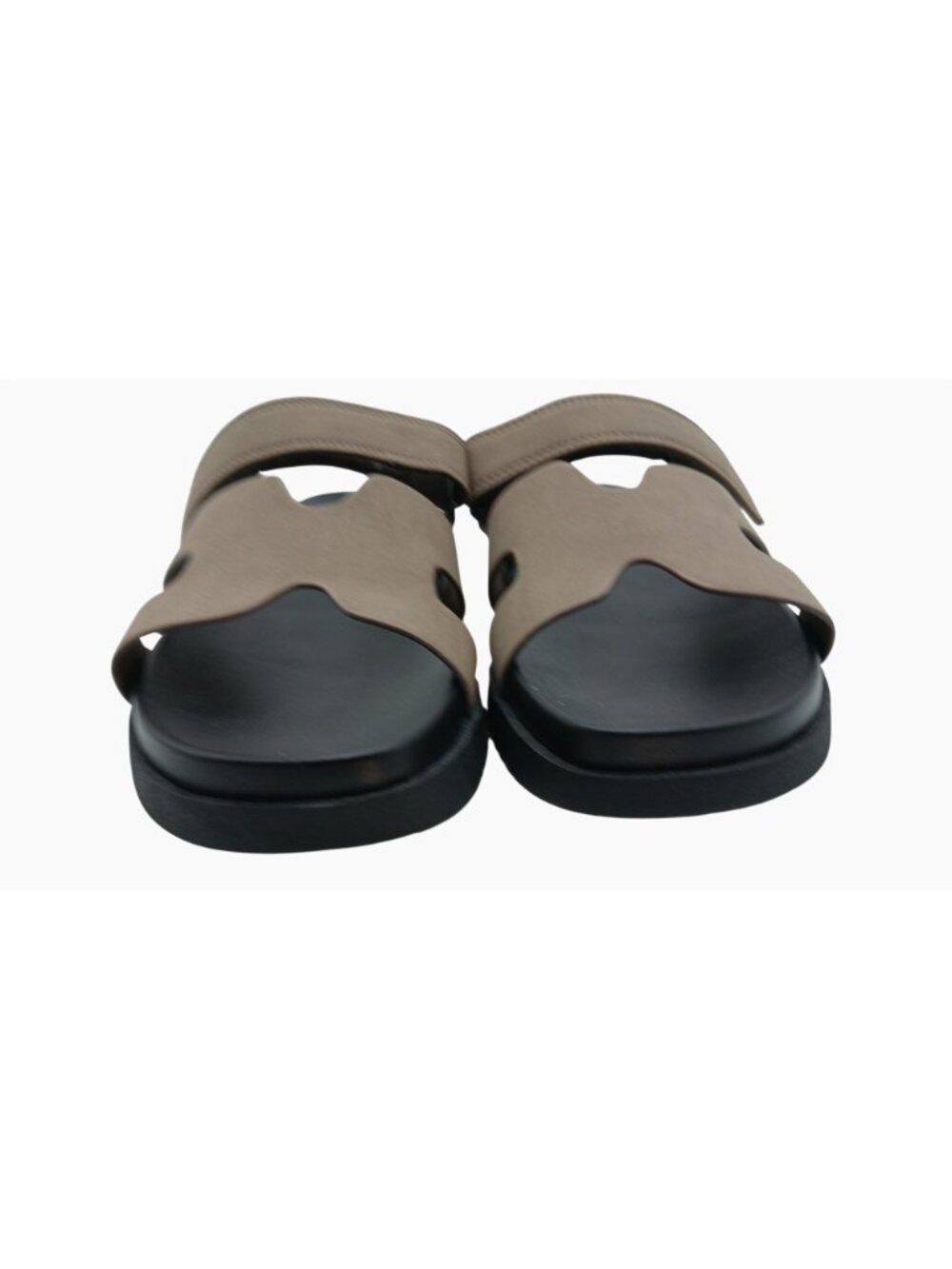 SM New York Womens Moana Slide Tan Sandals Size 10 Adjustable Shoes Minimalist - Picture 3 of 13
